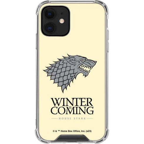 Game of Thrones: House Stark Sigil iPhone 12 Clear Case