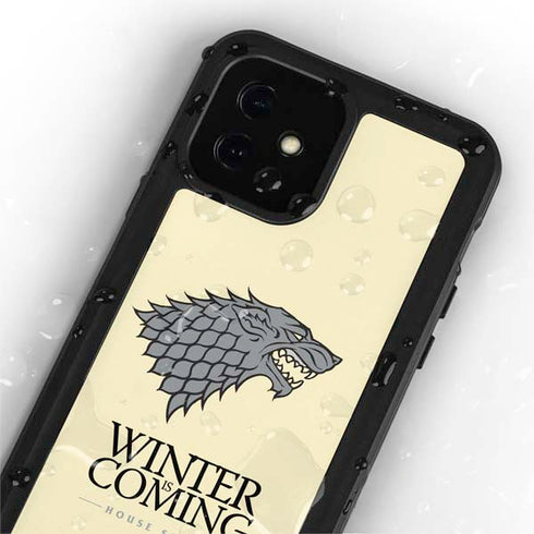 Game of Thrones: House Stark Sigil iPhone 12 Mini Waterproof Case