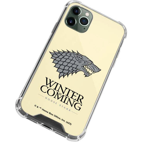 Game of Thrones: House Stark Sigil iPhone 12 Pro Max Clear Case