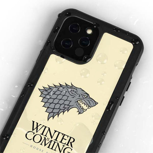 Game of Thrones: House Stark Sigil iPhone 12 Pro Waterproof Case