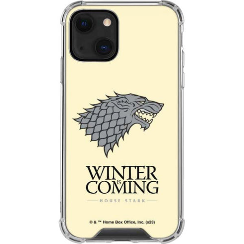 Game of Thrones: House Stark Sigil iPhone 13 Mini Clear Case