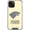 Game of Thrones: House Stark Sigil iPhone 13 Mini Clear Case