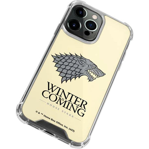 Game of Thrones: House Stark Sigil iPhone 13 Pro Max Clear Case