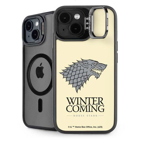 Game of Thrones: House Stark Sigil iPhone 14 Plus Kickstand Case