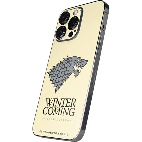 Game of Thrones: House Stark Sigil iPhone 14 Pro Max Skin
