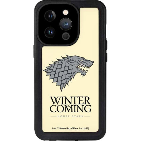 Game of Thrones: House Stark Sigil iPhone 14 Pro Waterproof Case