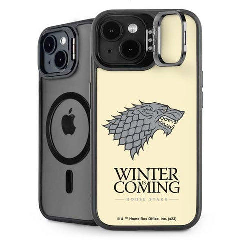 Game of Thrones: House Stark Sigil iPhone 15 Plus Kickstand Case