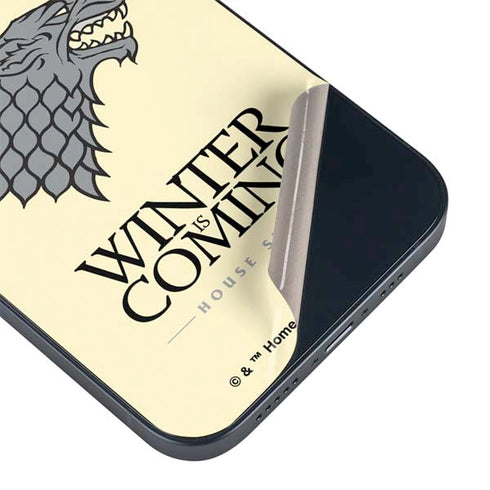 Game of Thrones: House Stark Sigil iPhone 15 Plus Skin