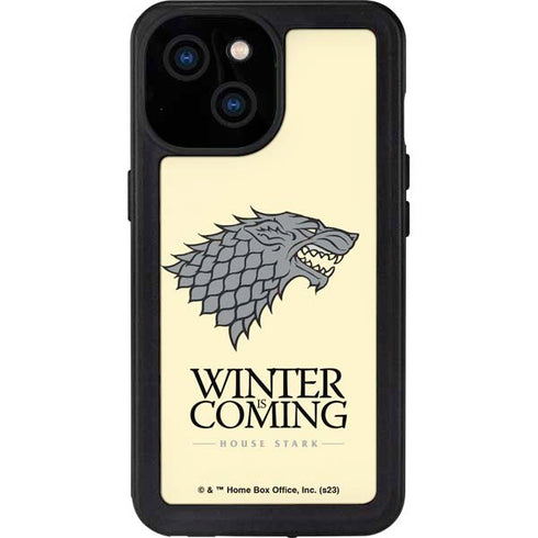 Game of Thrones: House Stark Sigil iPhone 15 Waterproof Case