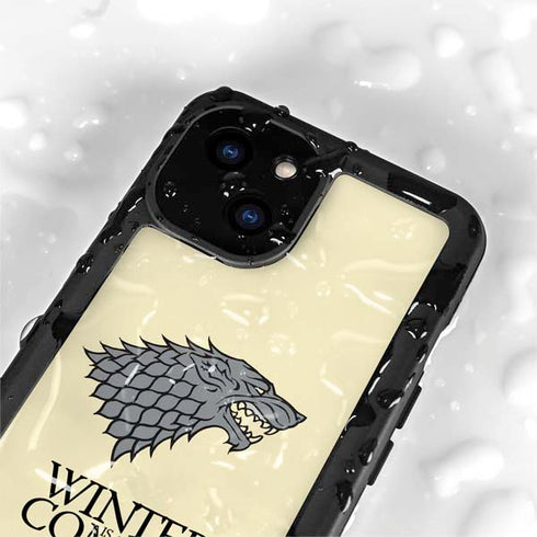 Game of Thrones: House Stark Sigil iPhone 15 Waterproof Case