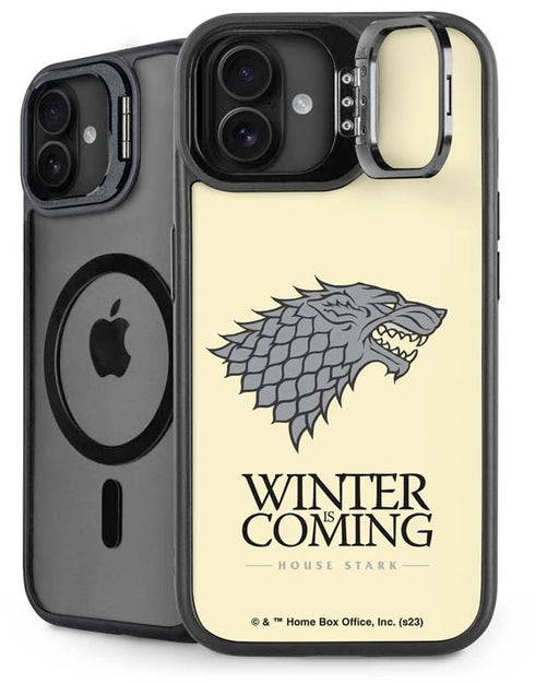 Game of Thrones: House Stark Sigil iPhone 16 Plus Kickstand Case