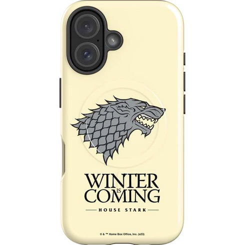 Game of Thrones: House Stark Sigil iPhone 16 Plus Magsafe Impact Case