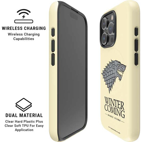 Game of Thrones: House Stark Sigil iPhone 16 Pro Magsafe Impact Case