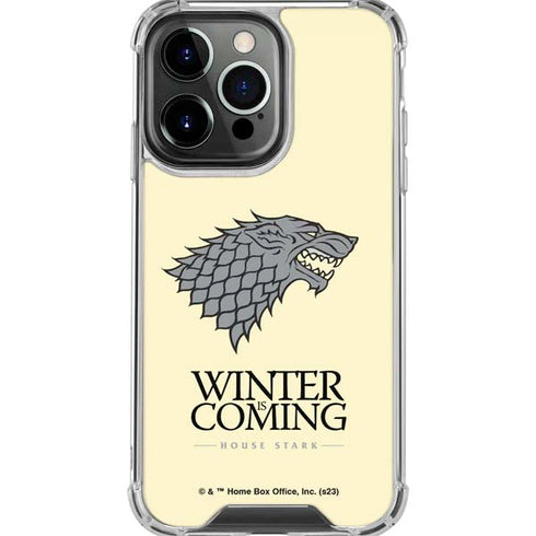 Game of Thrones: House Stark Sigil iPhone 16 Pro Max Clear Case