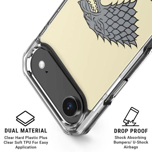 Game of Thrones: House Stark Sigil iPhone 17 Air Clear Case