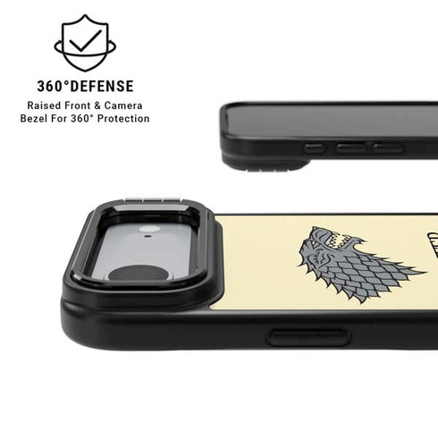Game of Thrones: House Stark Sigil iPhone 17 Air Kickstand Case