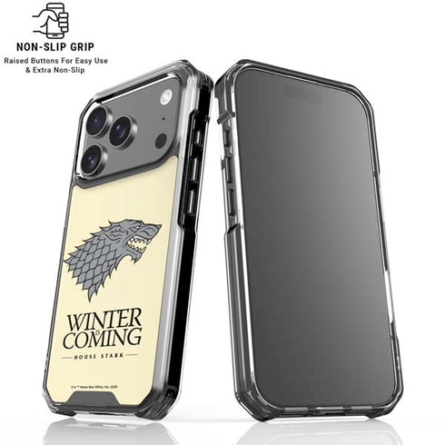 Game of Thrones: House Stark Sigil iPhone 17 Pro Clear Case
