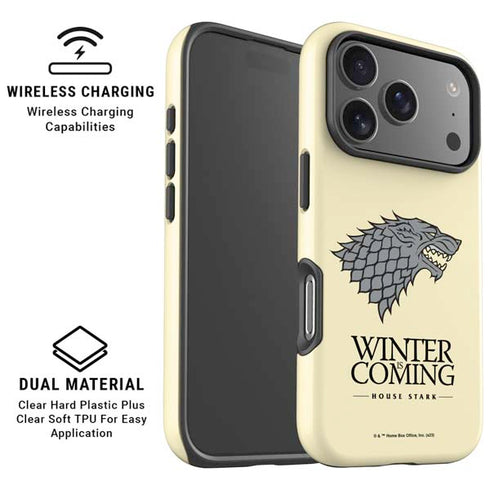 Game of Thrones: House Stark Sigil iPhone 17 Pro Magsafe Impact Case