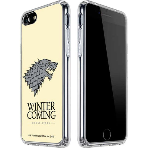 Game of Thrones: House Stark Sigil iPhone SE (2nd & 3rd Gen) Clear Case