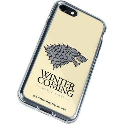 Game of Thrones: House Stark Sigil iPhone SE (2nd & 3rd Gen) Clear Case