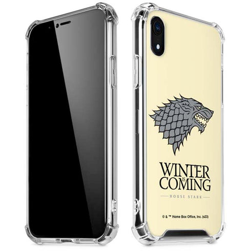 Game of Thrones: House Stark Sigil iPhone XR Clear Case