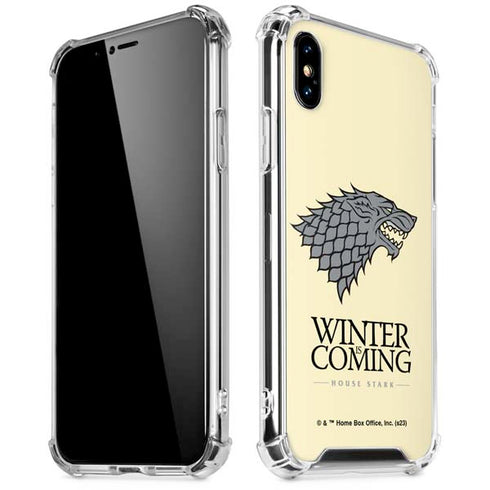 Game of Thrones: House Stark Sigil iPhone XS Max Clear Case