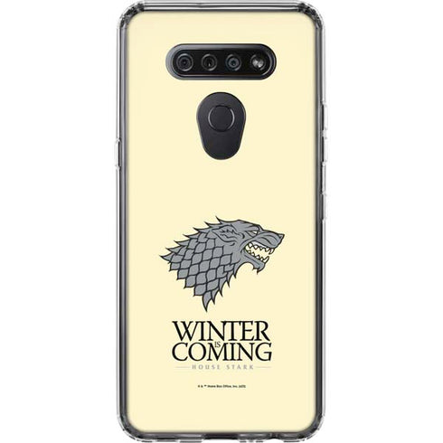 Game of Thrones: House Stark Sigil LG K51/Q51 Clear Case