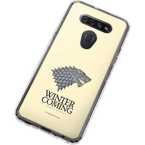 Game of Thrones: House Stark Sigil LG K51/Q51 Clear Case