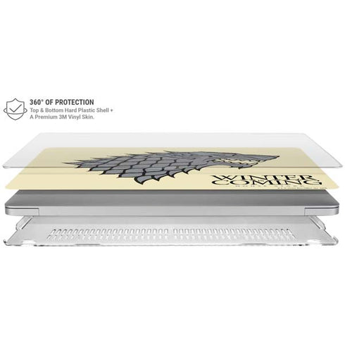 Game of Thrones: House Stark Sigil MacBook Air 15in (2023-2025) Case plus Skin