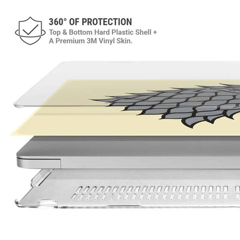 Game of Thrones: House Stark Sigil MacBook Cases