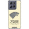 Game of Thrones: House Stark Sigil Moto G 5G (2025) Clear Case
