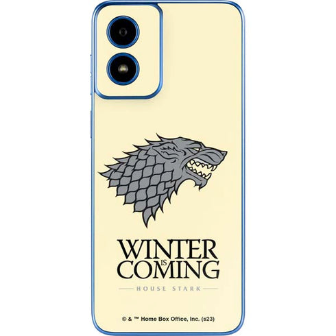 Game of Thrones: House Stark Sigil Moto G Play 4G (2024) Skin