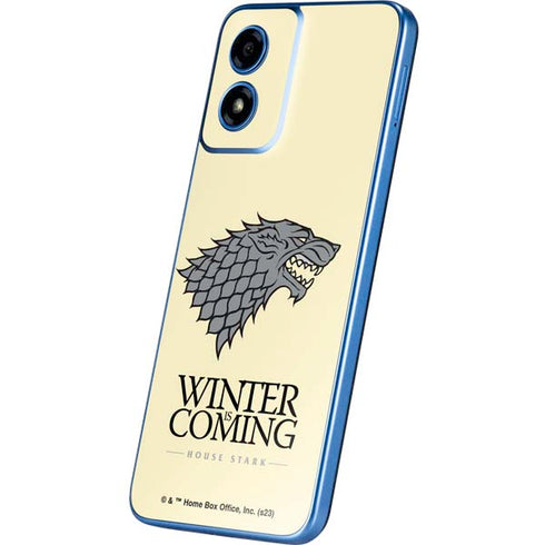 Game of Thrones: House Stark Sigil Moto G Play 4G (2024) Skin