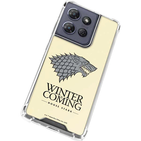 Game of Thrones: House Stark Sigil Moto G Play 5G (2025) Clear Case