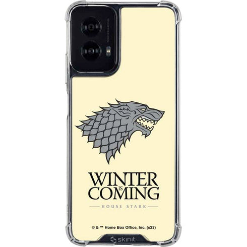 Game of Thrones: House Stark Sigil Moto G Power 5G (2024) Clear Case