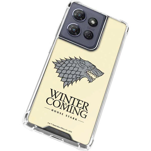 Game of Thrones: House Stark Sigil Moto G Power 5G (2025) Clear Case