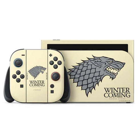Game of Thrones: House Stark Sigil Nintendo Switch 2 (2025) with Joy-Con Skin