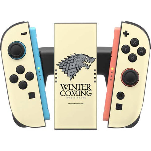 Game of Thrones: House Stark Sigil Nintendo Switch 2 (2025) Joy-Con Controller Skin