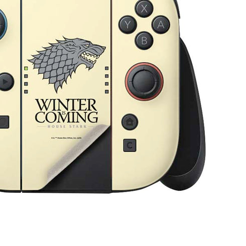 Game of Thrones: House Stark Sigil Nintendo Switch 2 (2025) Joy-Con Controller Skin