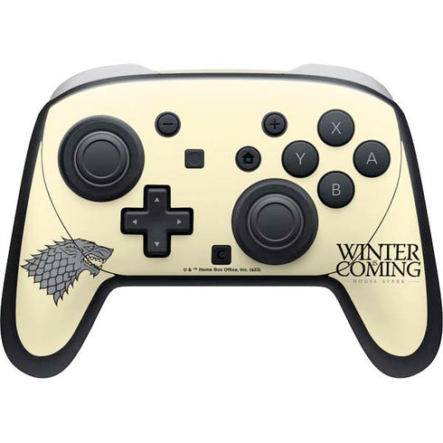 Game of Thrones: House Stark Sigil Nintendo Switch 2 (2025) Pro Controller Skin