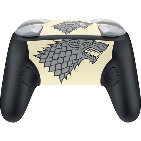 Game of Thrones: House Stark Sigil Nintendo Switch 2 (2025) Pro Controller Skin
