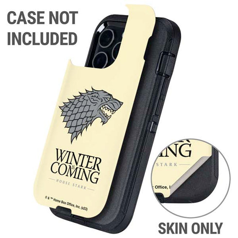 Game of Thrones: House Stark Sigil Otterbox Defender iPhone Skin