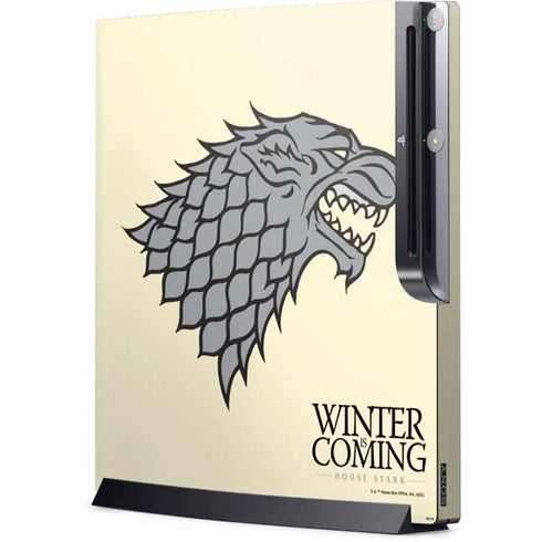 Game of Thrones: House Stark Sigil Playstation 3 & PS3 Slim Skin
