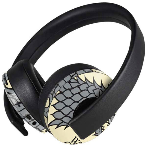 Game of Thrones: House Stark Sigil PlayStation 4 Gold Wireless Headset Skin