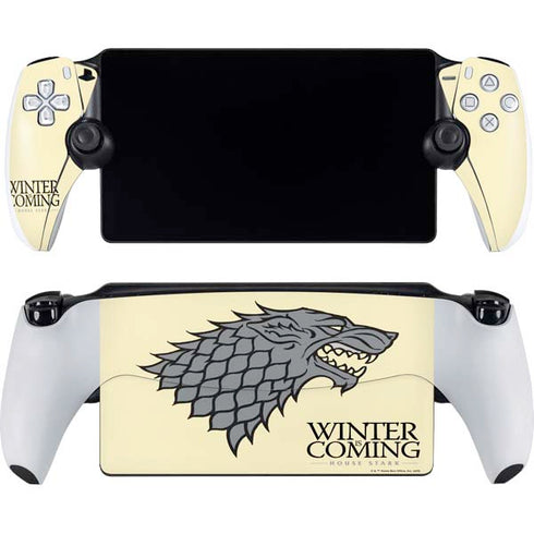 Game of Thrones: House Stark Sigil PlayStation Portal Remote Player Skin