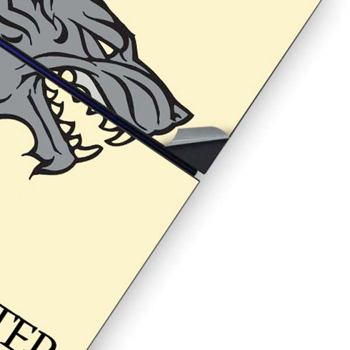Game of Thrones: House Stark Sigil PS4 Console Skin