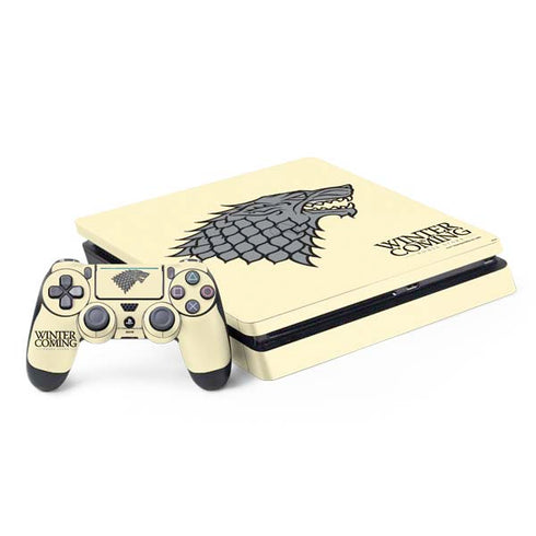 Game of Thrones: House Stark Sigil PS4 Slim Bundle Skin