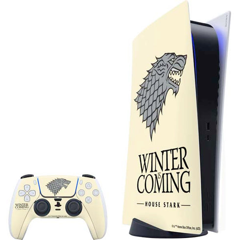 Game of Thrones: House Stark Sigil PS5 Bundle Skin