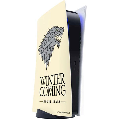 Game of Thrones: House Stark Sigil PS5 Digital Edition Console Skin