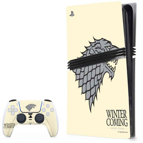 Game of Thrones: House Stark Sigil PlayStation PS5 Skins